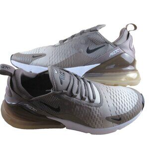 Nike Men's Air Max 270 Running Training Shoes Mink Brown Black Sizes NIB